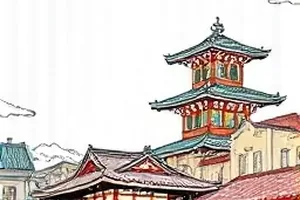雪原信使国漫封面，雪地中独行的信使身影